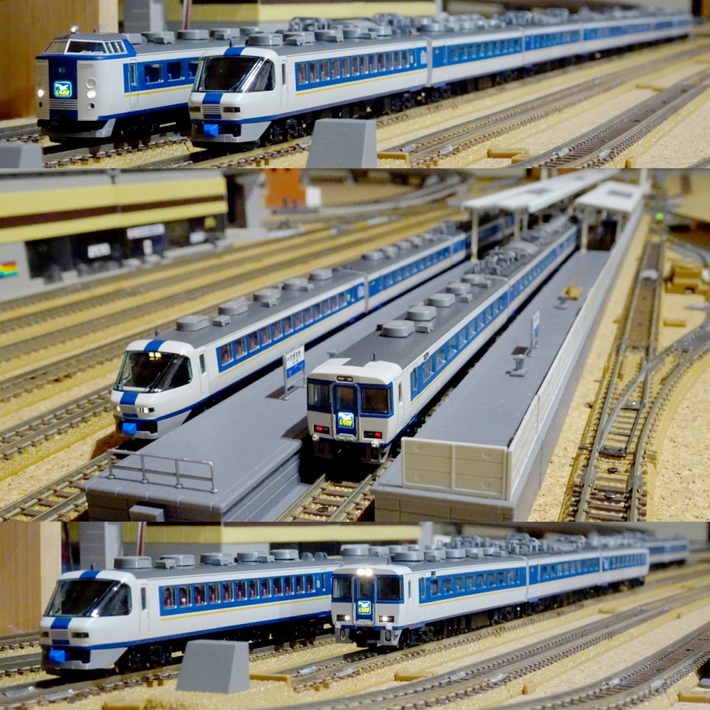 485系(しらさぎ・新塗装)