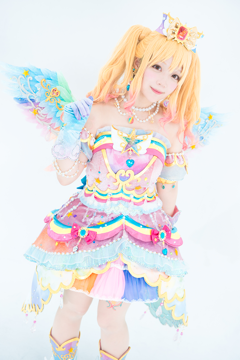 茅津琉 孤島や森やら コスプレ アイカツスターズ 星のツバサ編 ひとひらの蝶が 羽ばたきを知り やがて風になる キセキのような物語 ツバサが君を待ってる Stardam 茅津琉コス