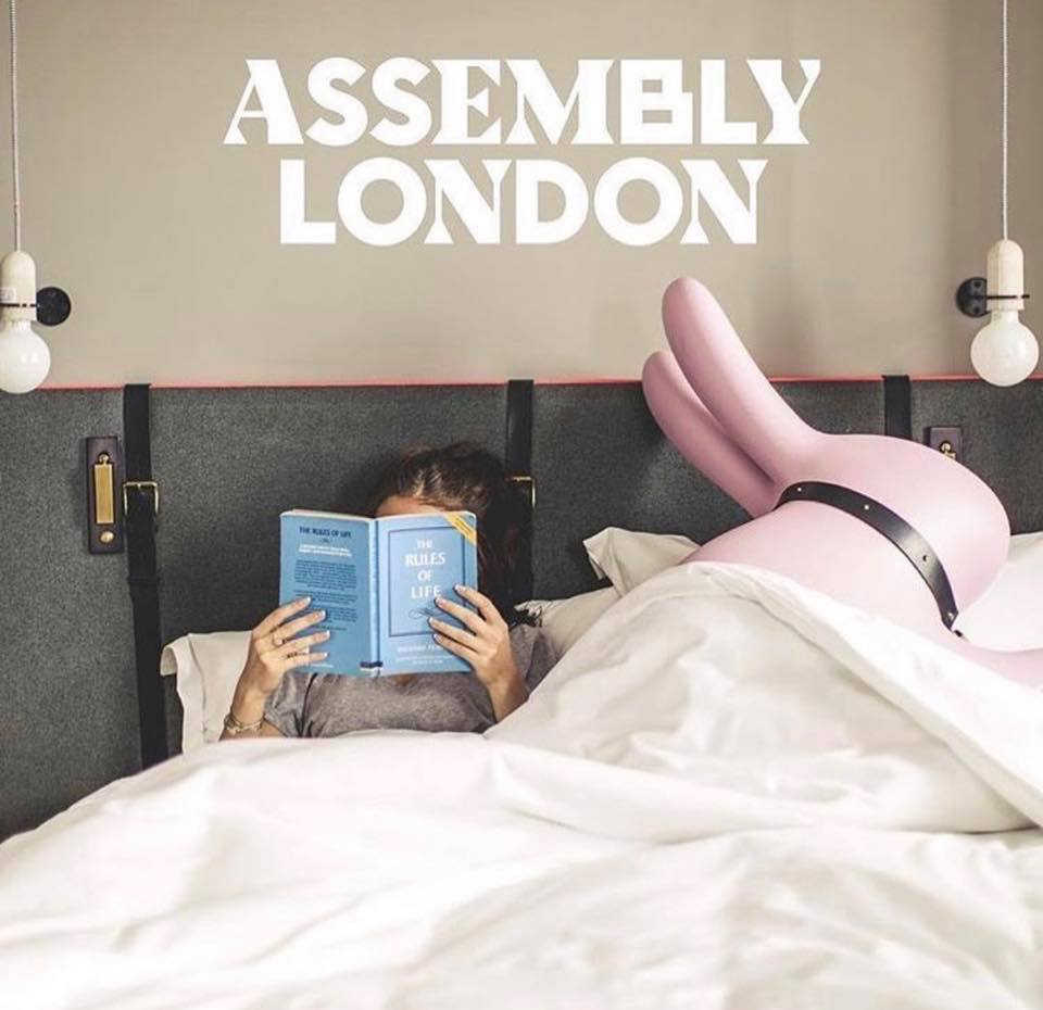 Spend a night in our hotel and you might wake up to this 🤫 🐇