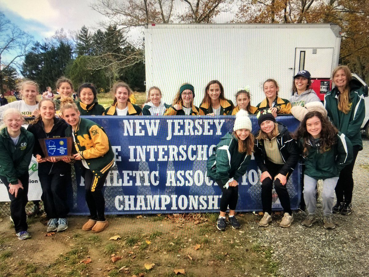 NHHS_Lions's tweet photo. Congratulations to North Hunterdon Cross Country Team Members Chloe Gonzalez and Emily Nugent for finishing 1-2 in the Group 4 Sectional Meet! Off to Groups next weekend for the entire team!! #LionPride @NorthJungle @NHPrincipal @njmilesplit https://t.co/vzY8ZSARVE