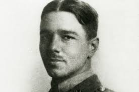 RSLiterature's tweet photo. Wilfred Owen, considered one of the foremost poets of his generation, died 100 years ago today, 4 November 1918. Thanks to funding from @ace_national we remember Owen at this afternoon's #PeacePoetry event, through new poetry commissions and our #PoemsforPeace schools project. https://t.co/JI4ZbKHa8z