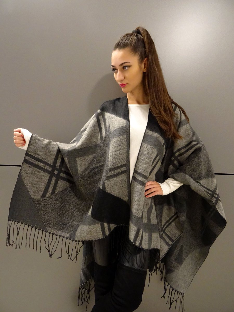 plus size ponchos and wraps uk