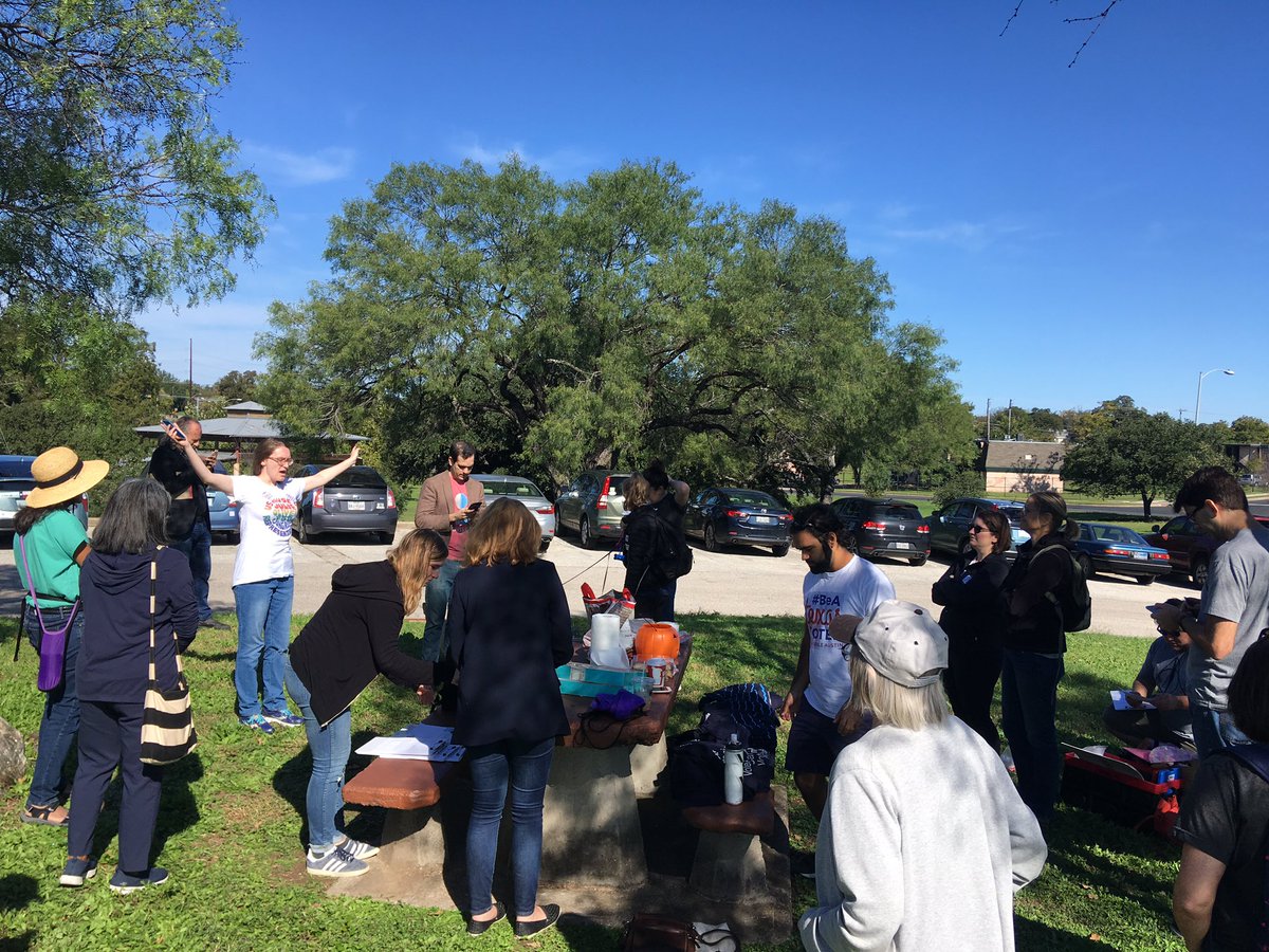 Getting started on canvassing for @JulieForTX25 and @BetoORourke