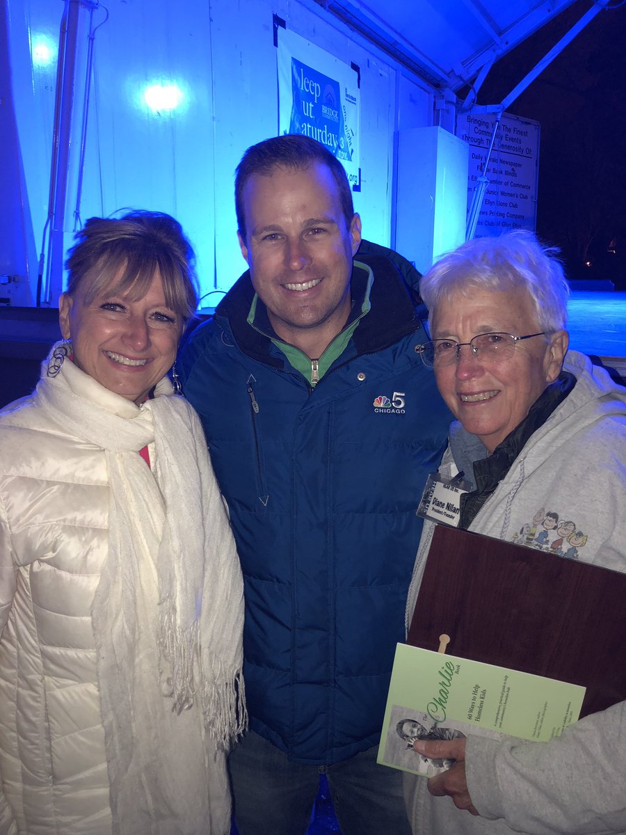 GustinCouncil's tweet photo. NBC 5 news with Patrick Fazio covered the Sleep Out Saturday bringing awareness to homeless families and youth in DuPage Presented a proclamation on behalf of Mayor Chirico, Naperville City Council to HEAR US, telling the story of homeless youth. #sleepoutsaturday https://t.co/irbzWjXe8p