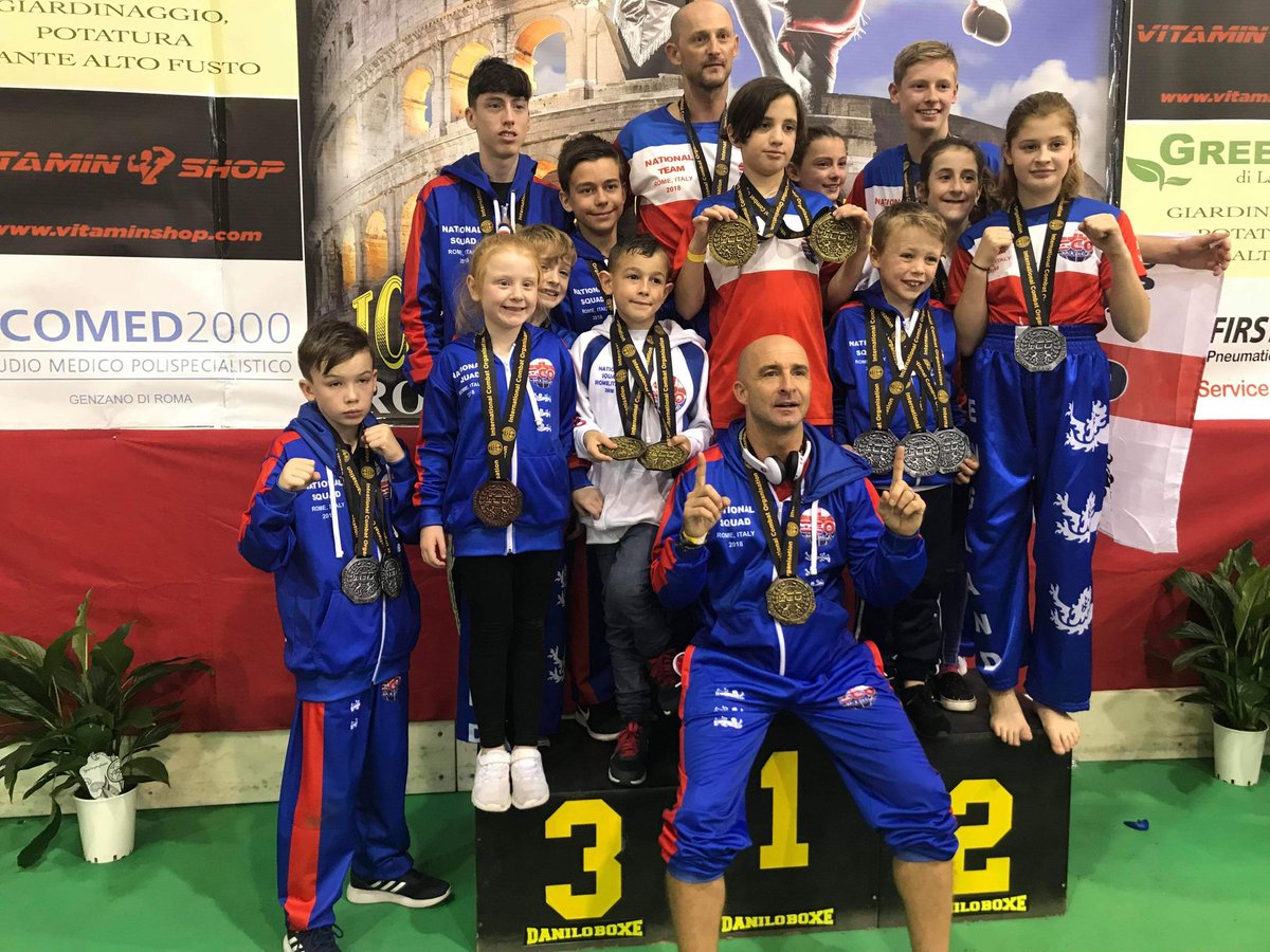 nikidee30's tweet photo. Team Desapline have smashed the ICO World championships in Rome. A huge medal haul including 3 double World Champions and more first time champs...medals of every colour and every team member got at least one. @SN_Sport heres my nomination for team of the week @Desapline_Scarb https://t.co/alYxTkSjXv