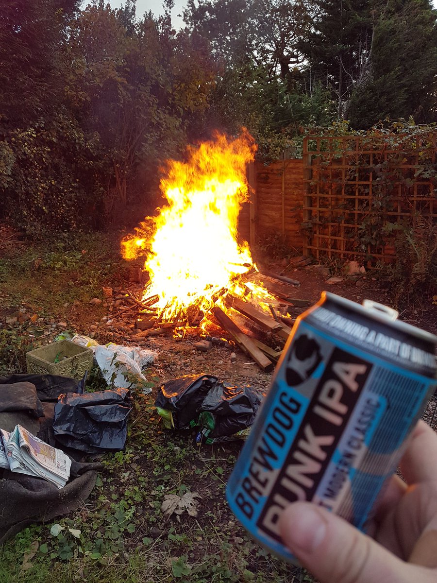 #beerandabonfire happy guy fawkes night (a day early)