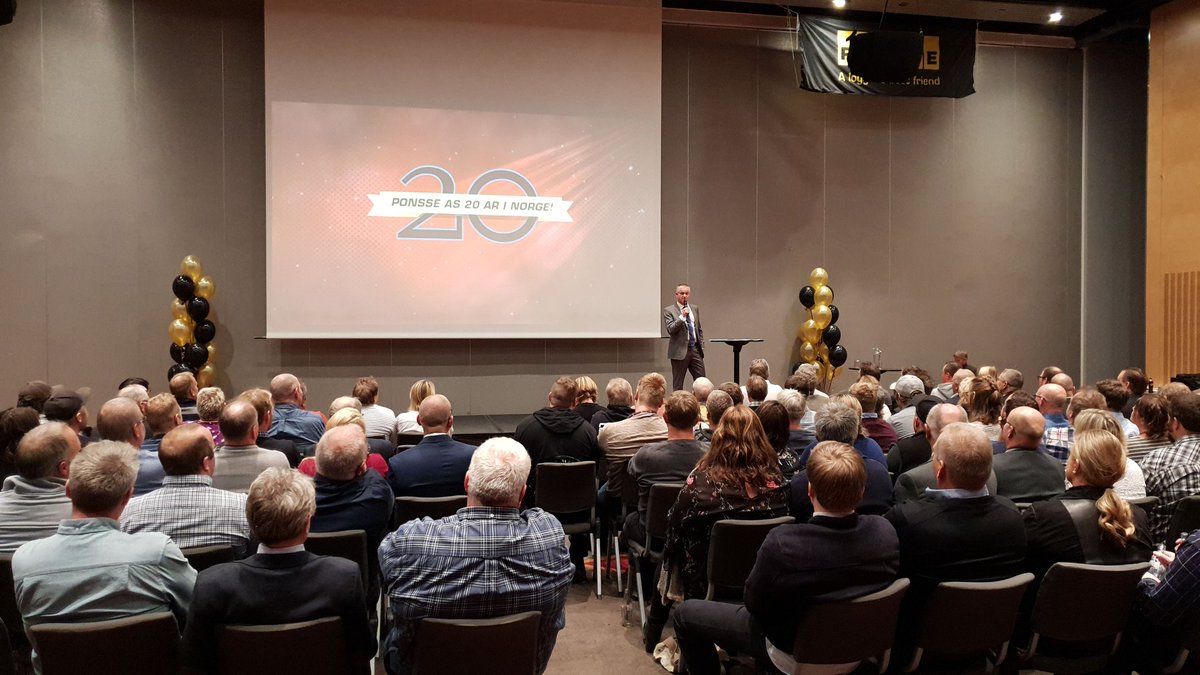 Ponsse AS 25 years Anniversary at Oslolpp #ponsse#ponsseas#anniversary