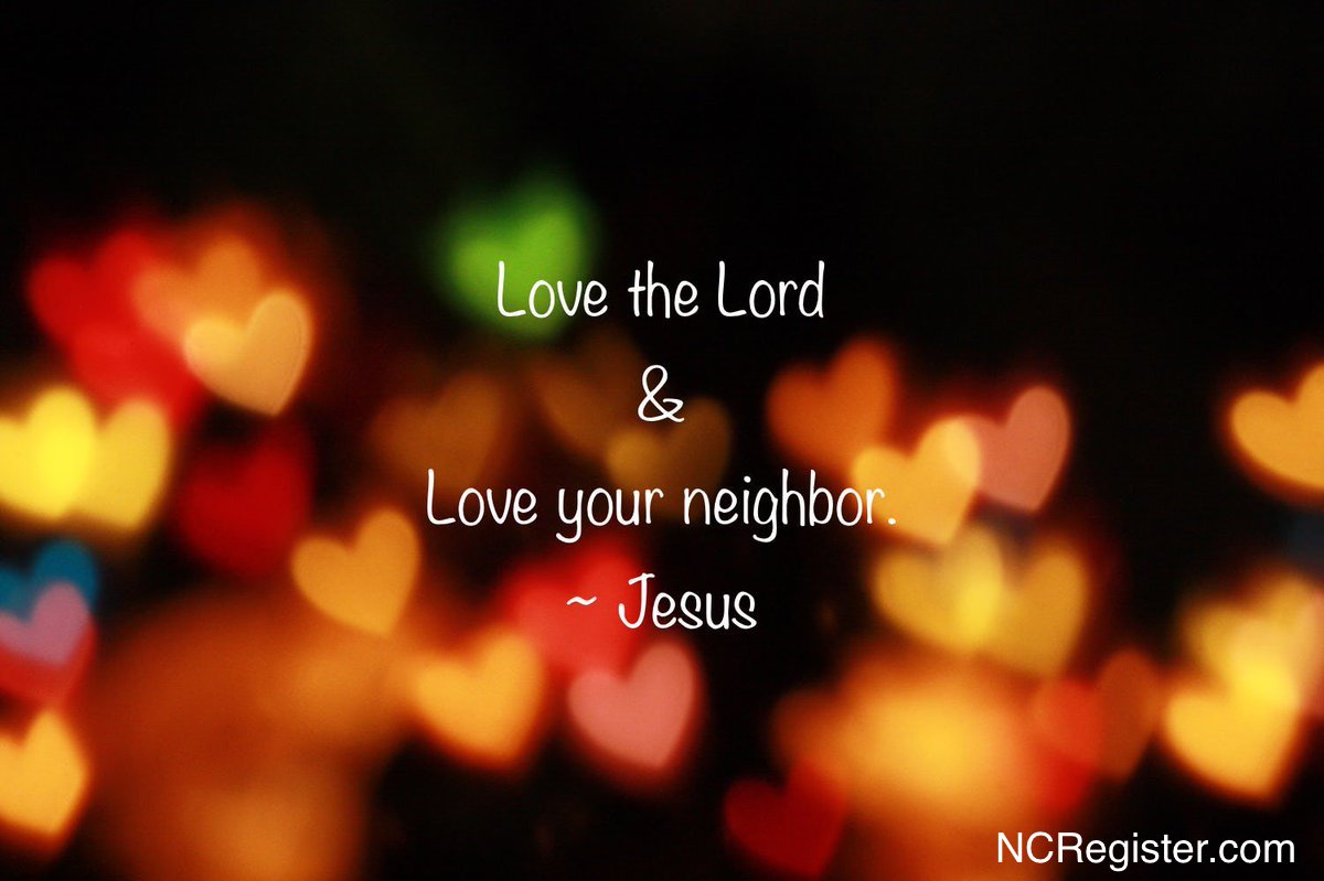 NCRegister's tweet image. #GreatestCommandment 💗
#SundayMass 🙏🏻