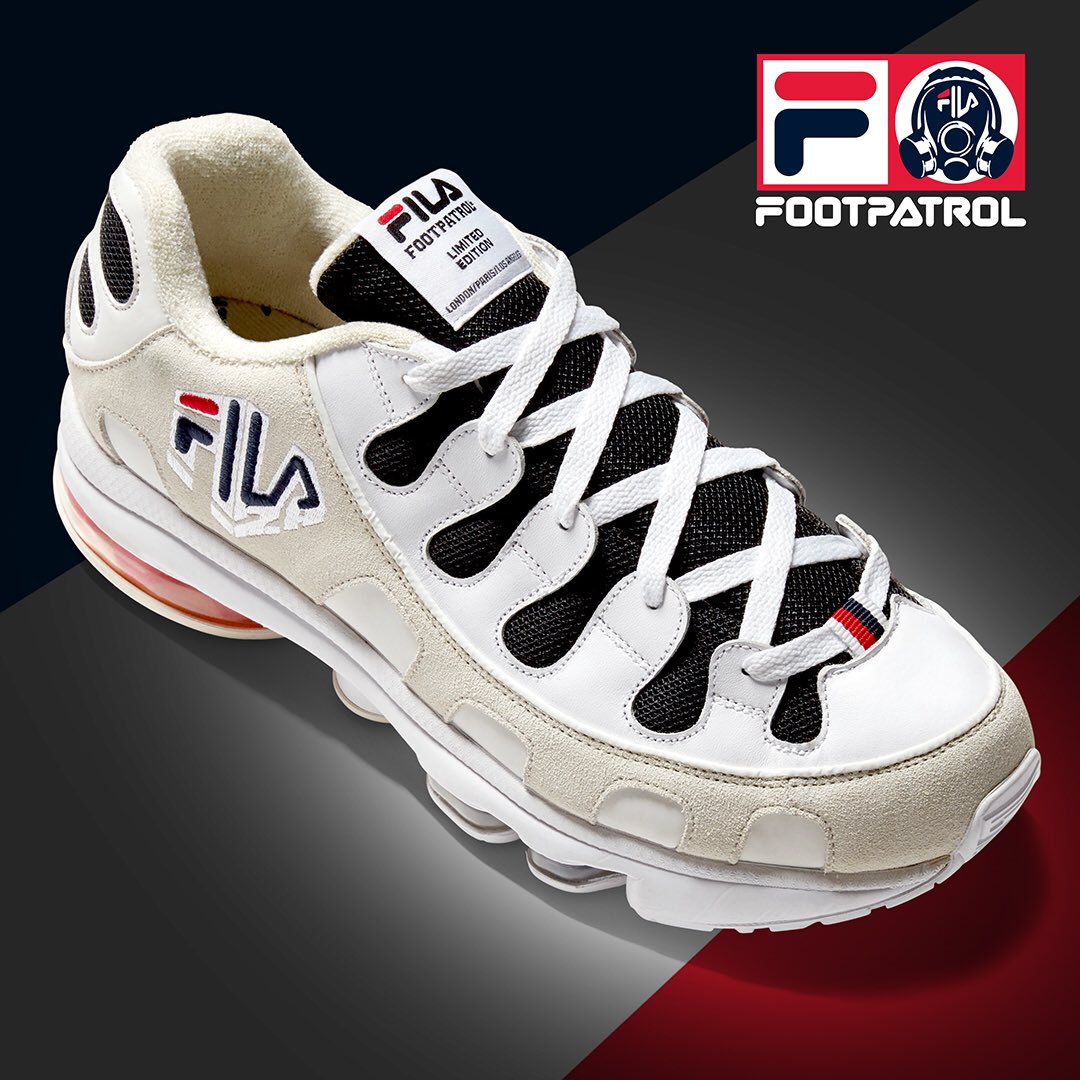 Tæt Vænne sig til Overleve FILA on Twitter: "Here's a first look at what we'll be up to during Day 2  of @ComplexCon. The reimagined Fila Silva Trainer x @Footpatrol_ldn. Swing  by to score your pair. #WrongWaySilva #