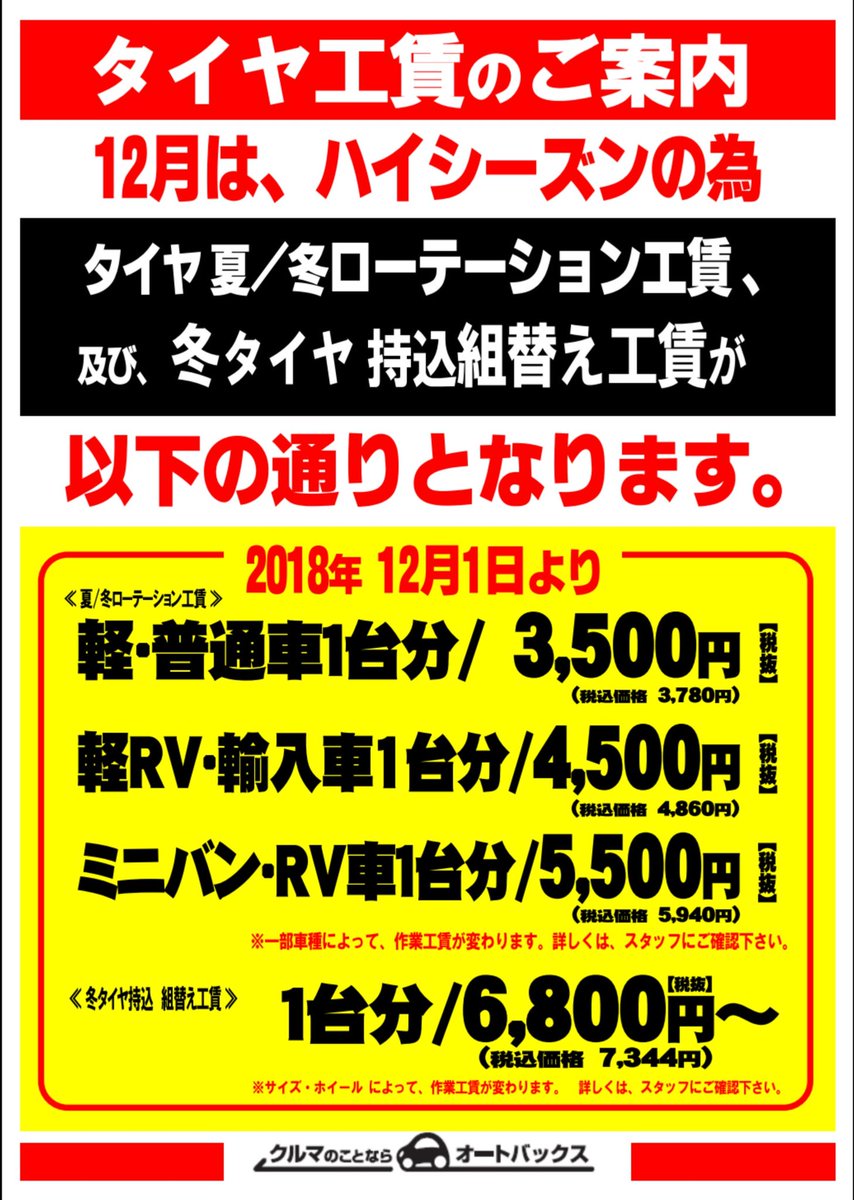 オートバックス西昆陽店 Abnishikoya Twitter