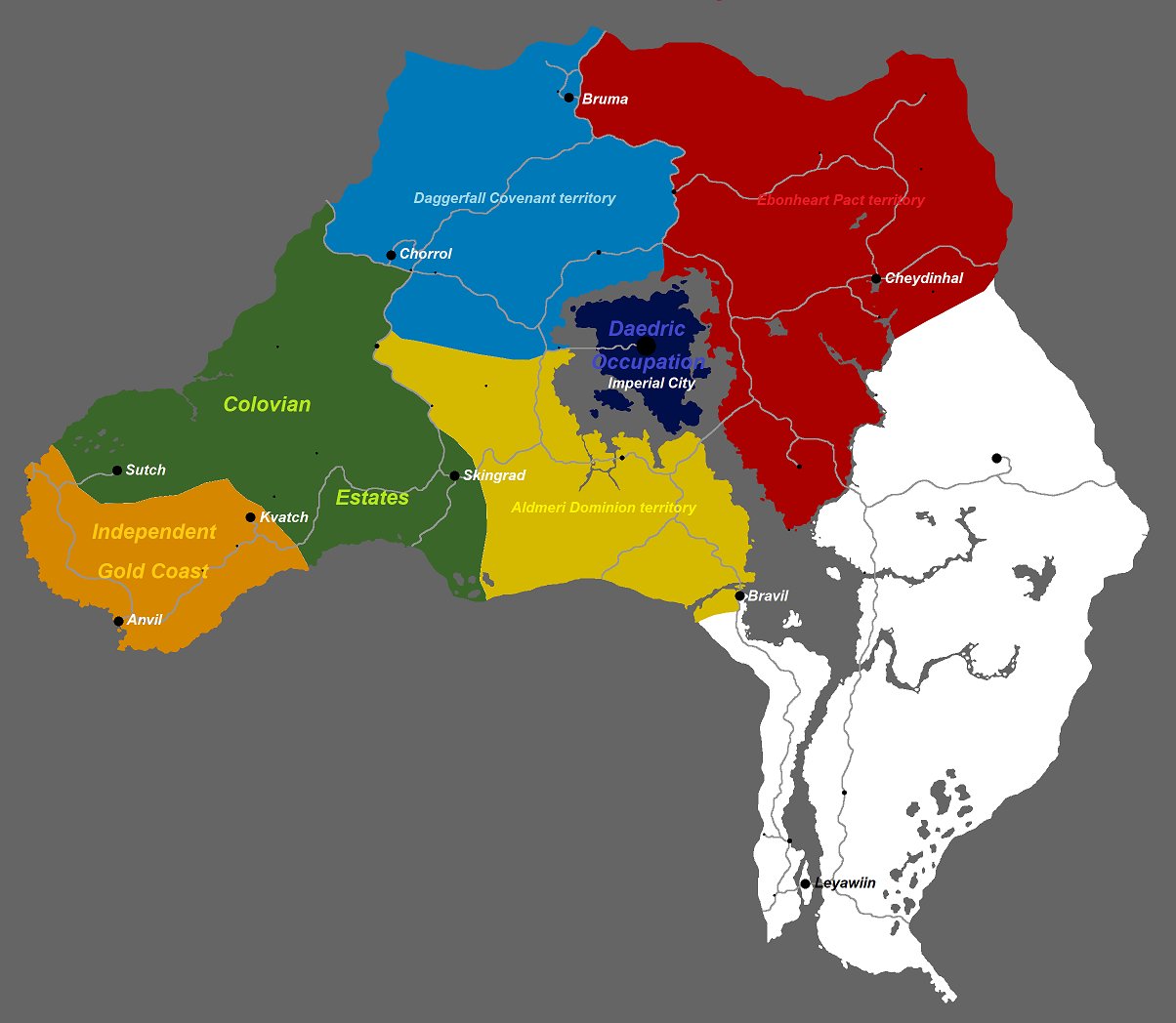 Elder Scrolls Online Cyrodiil Map Twitter 上的 Tamaki Otomaki："Cyrodiil Empire Map In 2E 582/583. #Eso #Cyrodiil  #Cyrodiilmap #Map #Warzone #Colovia #Colovianestates #Niben #Goldcoast  #Teso #Eso_Jp #Elderscrolls #Elderscrollsonline #Anvil #Kvatch #Sutch  #Chorrol #Skingrad #Bruma ...