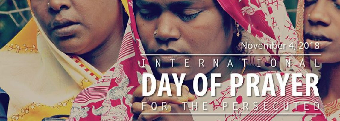 Today specifically we pray for our brothers & sisters around the globe who lack the freedoms & privileges we have, and who, as a result, face persecution up to and including death.
#InternationalDayOfPrayerForThePersecutedChurch