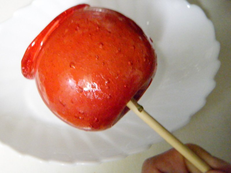 ポムダムールトーキョーでりんご飴革命体験してきた 可愛い見た目で味わい美味しい りんご飴 が癖になる Togetter