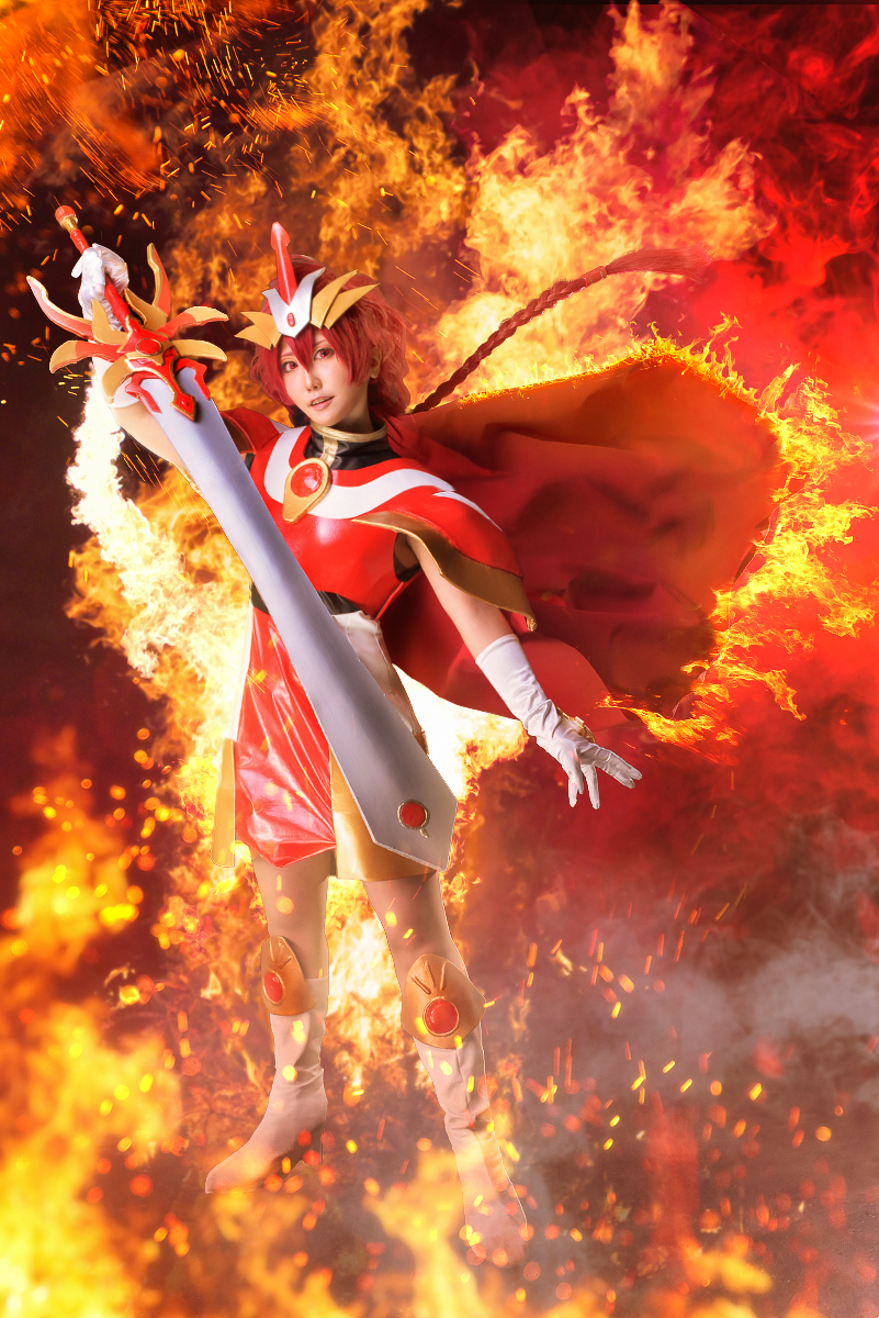 Pombat's tweet photo. 【コスプレ/cos】
魔法騎士レイアース/Magic Knight Rayearth

光:@Pombat
海:@piyopiyouka
風:@ri_a0708

photo&amp;retouch:@VMW_Yuki
studio:@cosna https://t.co/4FrP6q1Jcu