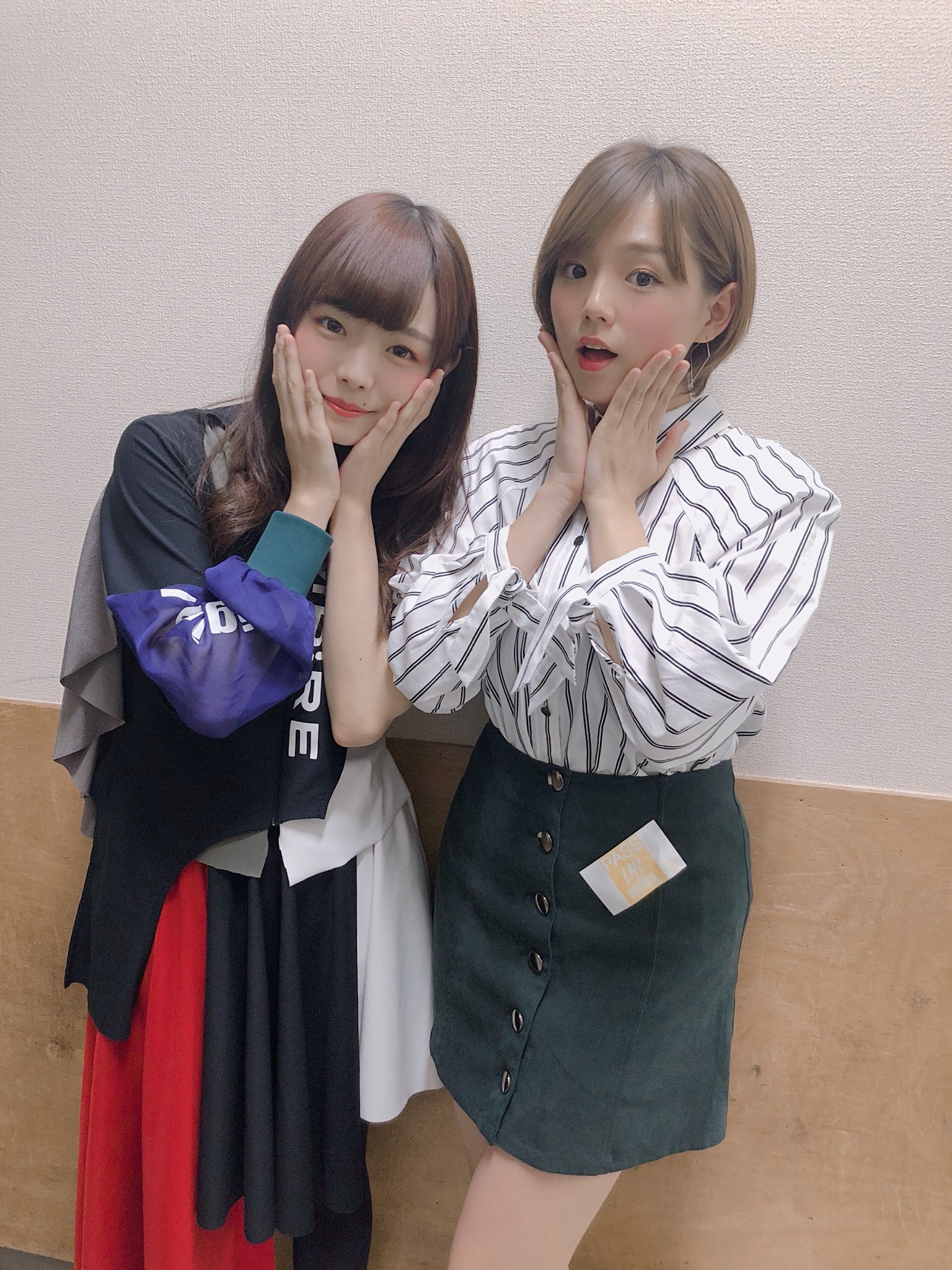 はな 篠崎愛ちゃんに似てるとは思ってたけど 横に並ぶとやっぱ似てる