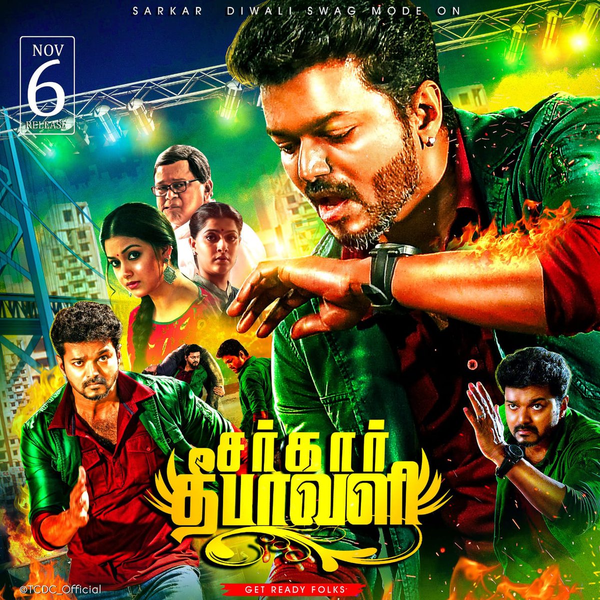ActorVijayKFC's tweet photo. Let’s Use This Tag Today 👇
TREMENDOUS SARKAR BOOKINGS
#SarkarCommonDP 🔥🔥
@kerala_payyan design 🔥🤘
@ARMurugadoss @KeerthyOfficial @varusarath @vfckeralagirls @Jagadishbliss @NoufalBabujohn https://t.co/g4KRfDjS7O