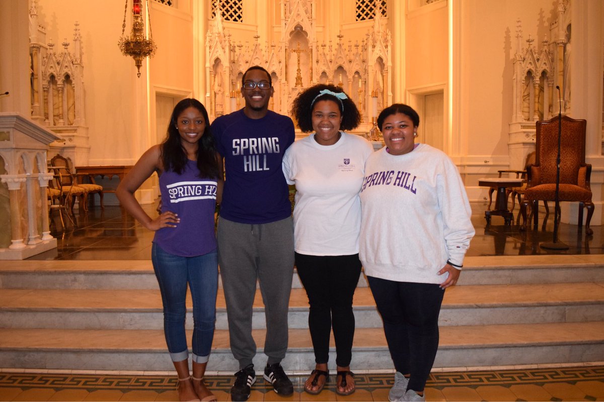 SHCCampusMin's tweet photo. Sydney Clark, Iriel Evans, Alyssa Miles, and Kameron Powell will be speaking on the Main Stage at the Ignatian Family Teach-In for Justice today in Washington D.C. @2:20! You can livestream it here: https://t.co/qbrk9UXIjL https://t.co/n1wF2ZR5Jp