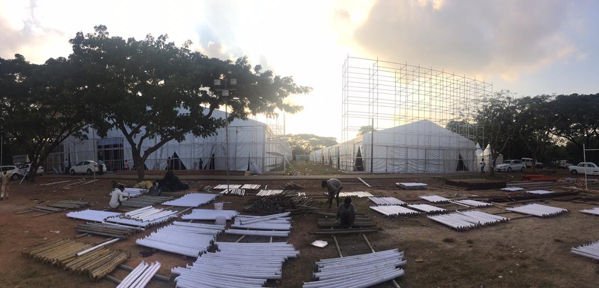 InvestInOdisha's tweet photo. On ground update from Janata Maidan, #Bhubaneswar. With the #MakeinOdisha Conclave 2018 just a week away, Odisha's capital is almost ready with all the preparations. The conclave commences on November 11, 2018. 

For more details: https://t.co/v4TVAsKtis. #JoinTheJuggernaut https://t.co/ZIeuSzOswq