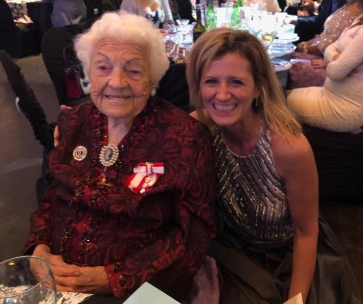 jbelanger15's tweet photo. Congratulations Hazel McCallion on your lifetime achievement award. An honour to be recognized with you by #brilliantmindedwomen awards 2018 https://t.co/Sv3mqIqBkr