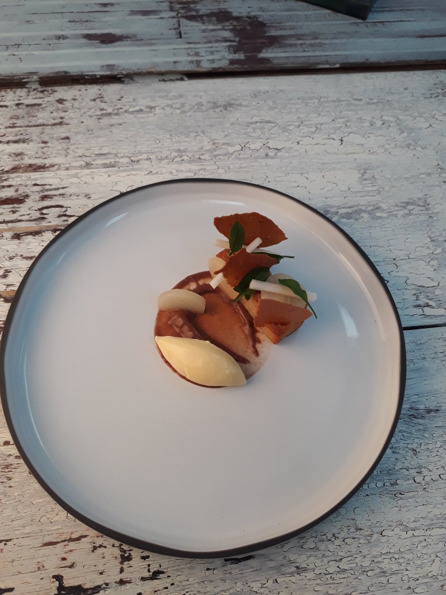 And finally with his dishes is @bigchefdogmick from <a href="/Macreddin/">The BrookLodge</a> with his two dishes