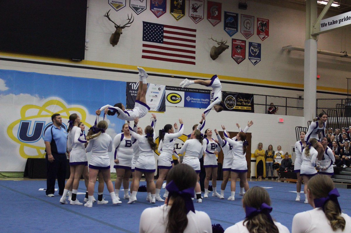 Baldwin HS Cheer tweet media