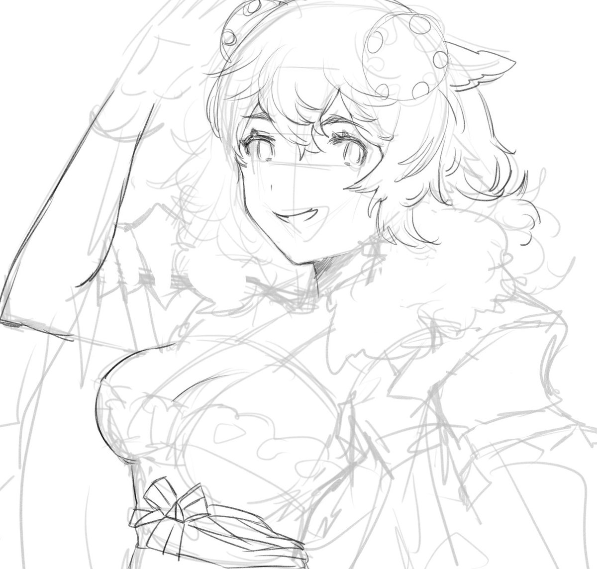 これは今描いてる絵の進捗 
