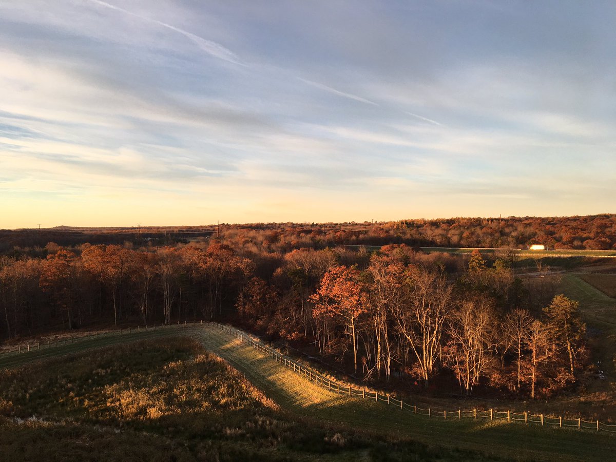 Mrstaub's tweet photo. LHS FBLA waking up to a beautiful morning here in the Poconos for the 2018 #PAFBLASLW https://t.co/8N5grWWMK3