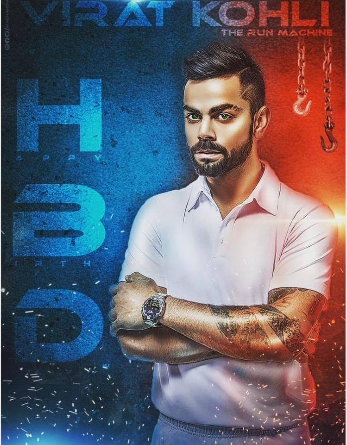 Happy Birthday Run machine virat kohli sir    