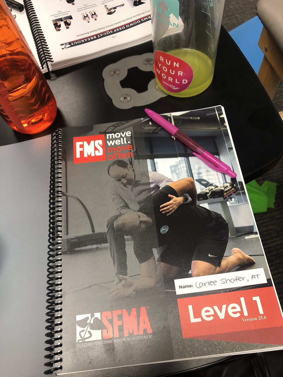 Day 2 at @BeaconOrtho finishing up the @FunctionalMvmt SFMA Level 1 continuing education course! #gettingsmarter #betterclinicians #movewellmoveoften