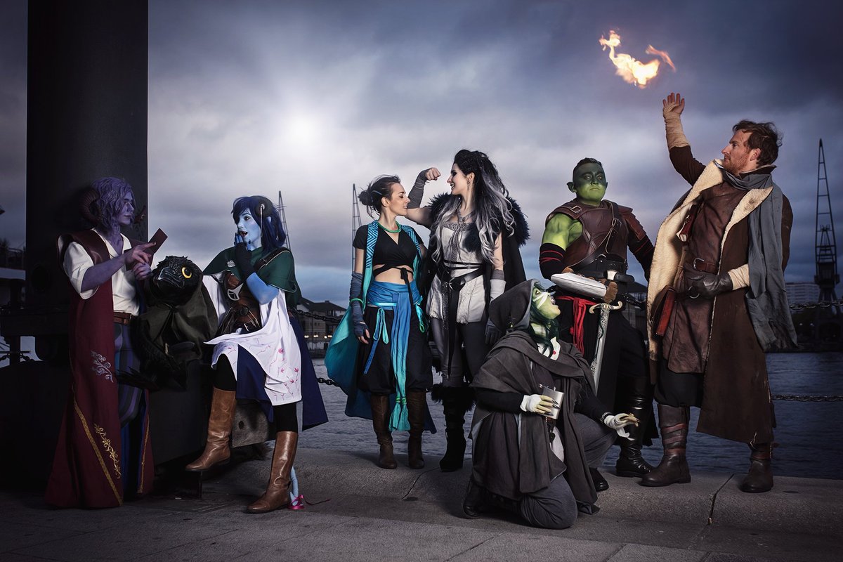 Ok.. last of the @CriticalRole cosplay spam... 