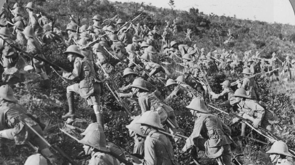DillyDillyW1's tweet photo. The battle of Gallipoli (Feb 19, 1915-Jan 9 1916) also called the Dardanelles Campaign took place on the Gallipoli peninsula part of the Ottoman Turk Empire. It was a campaign the British launched to try and divert forces off of the Eastern front of WWI. #HIST125007F18 https://t.co/FLtkMYk3Lq