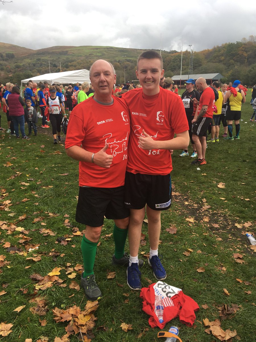 Richard Burton 10km completed this morning 😎