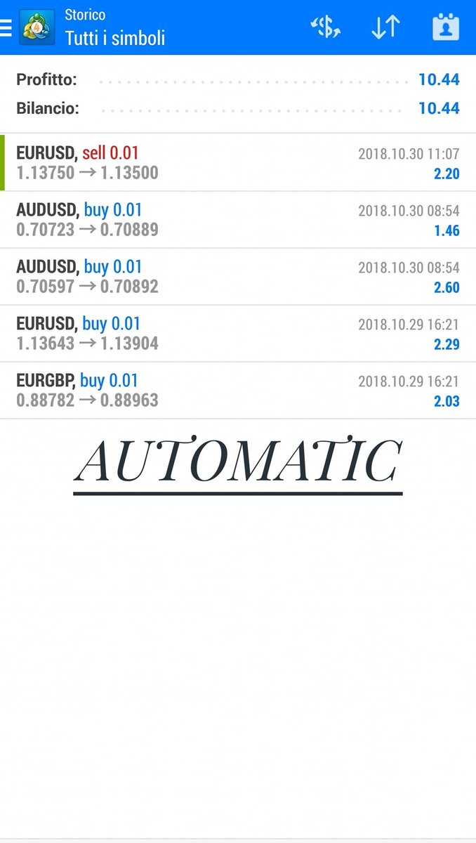 AutoProfitto's tweet image. 💁‍♀️ 10.44€ di PROFITTO AUTOMATICO in 2 giorni con capitale 150€

Quasi il 7% in soli due giorni. 🔝 Mediamente qualsiasi investimento offre dall'1% al 3% ANNUO. 

Il nostro servizio ha GUADAGNATO più del DOPPIO in 1 GIORNO. La cosa bella è che non ci sono costi di gestione.