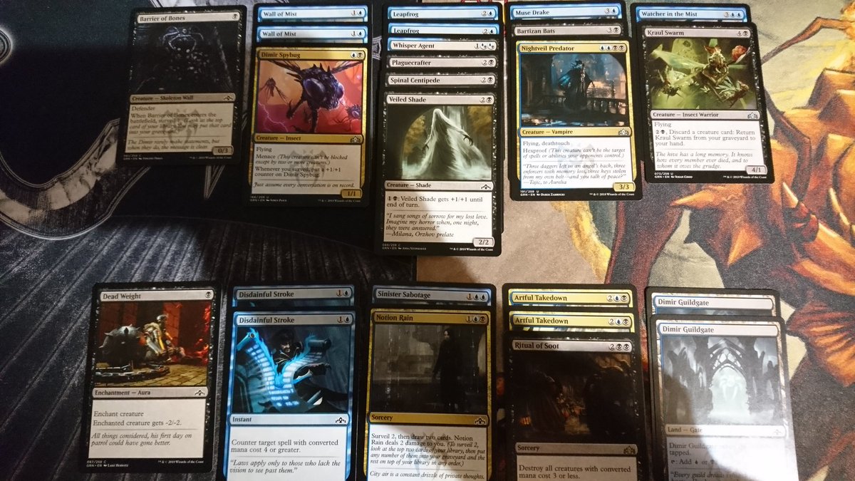 75Slots's tweet photo. 2-2-1 und 14./27 beim #pptq heute, der Start war ganz gut, dann gings bergab 😒
Registriert habe ich Boros Aggro, hätte auch nach Game 1 jeweils in Dimir flyers boarden können, hat sich allerdings nie so richtig angeboten.
Hier die zwei Decks!
#mtg #mtgrav https://t.co/5e2x8ixIot