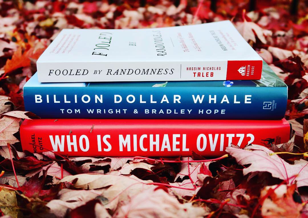 VinnyKurban's tweet image. November reads are in. Thanks, @MichaelOvitz @bradleyhope @TomWrightAsia, @nntaleb #whoismichaelovitz #billiondollarwhale #fooledbyrandomness #vkbooklist 

vinnykurban.com/books