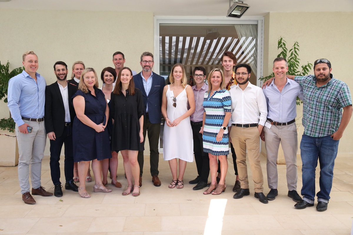 Australia’s start-up ecosystem is thriving! I was privileged to welcome this group of 🇦🇺 start-up community leaders to 🇮🇱. They’re here with <a href="/LandingPadsAU/">Landing Pads AU</a> and have been making great connections into Israel’s world-leading start up scene. 🇦🇺👍🏼🇮🇱
