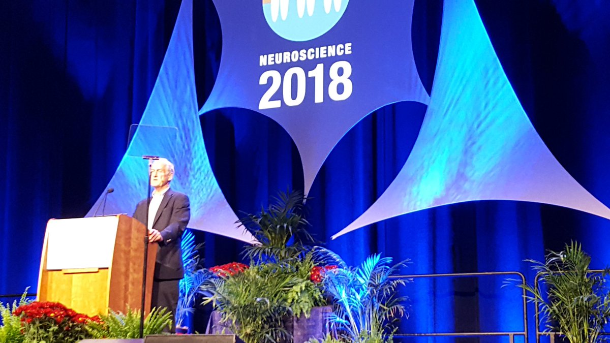 Fascinating talk by Eb Fetz getting started at #SFN2018