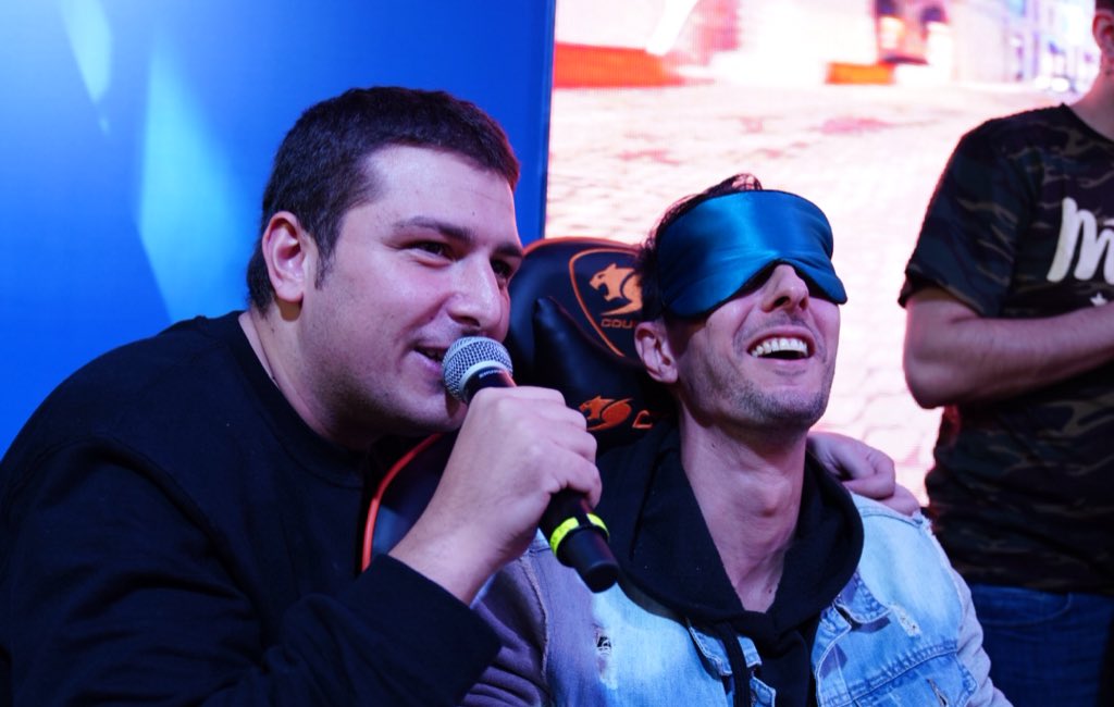 TIM_Official's tweet photo. Erano ancora incandescenti i motori delle macchine di Asphalt 9: Legends quando i vincitori di oggi sono stati premiati dai Mates sul palco del TIM Dome! #LuccaCG18 https://t.co/x7TRTcgnvb