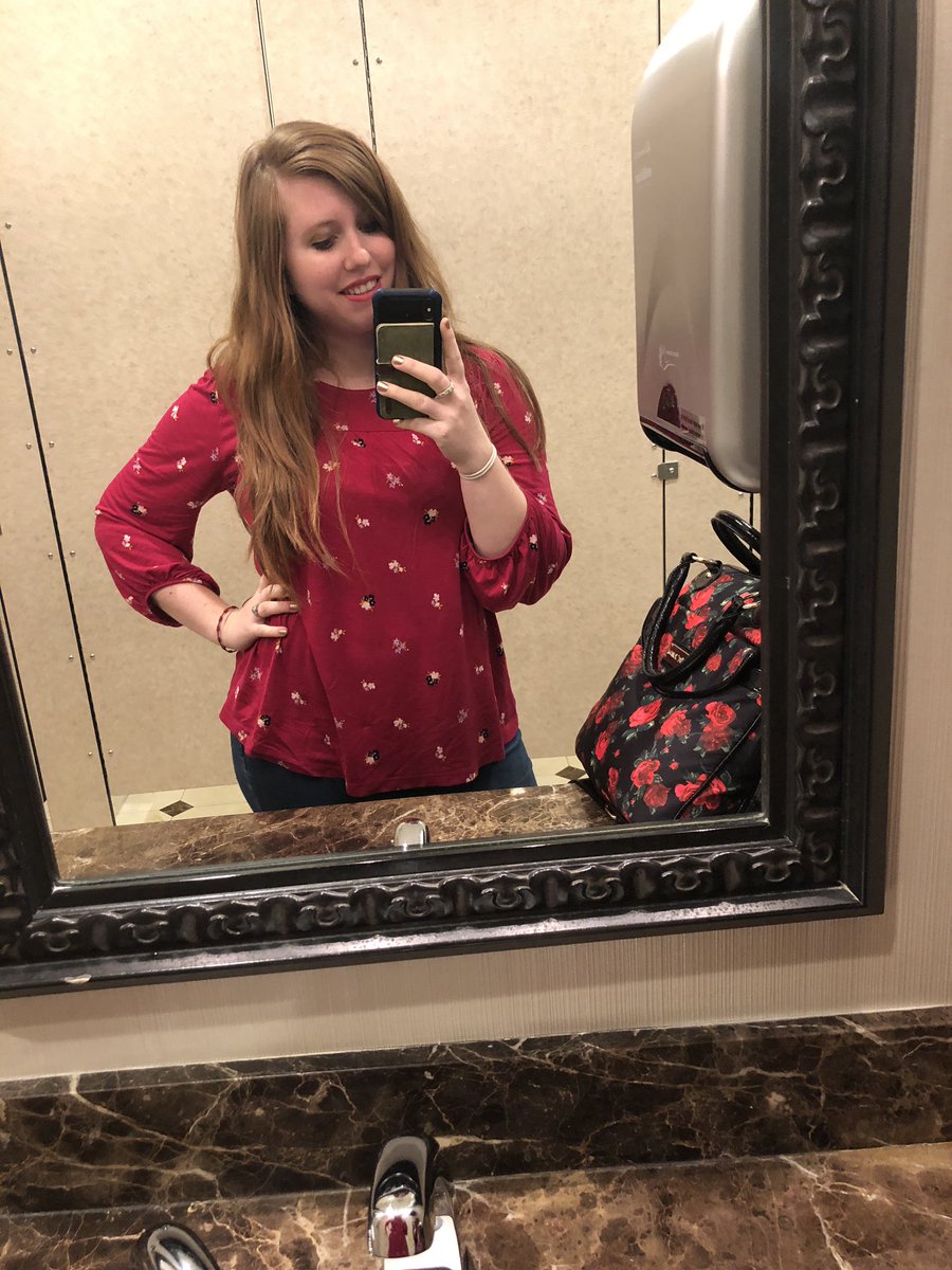KatieKarambelas's tweet photo. Yep, I’m the girl who lost her name tag. Last day of the @WritingestState fall conference! #amwriting #ncwn #ncwritersnetwork #amlearning #amediting #SelfieSunday https://t.co/1KwdWHlWqY