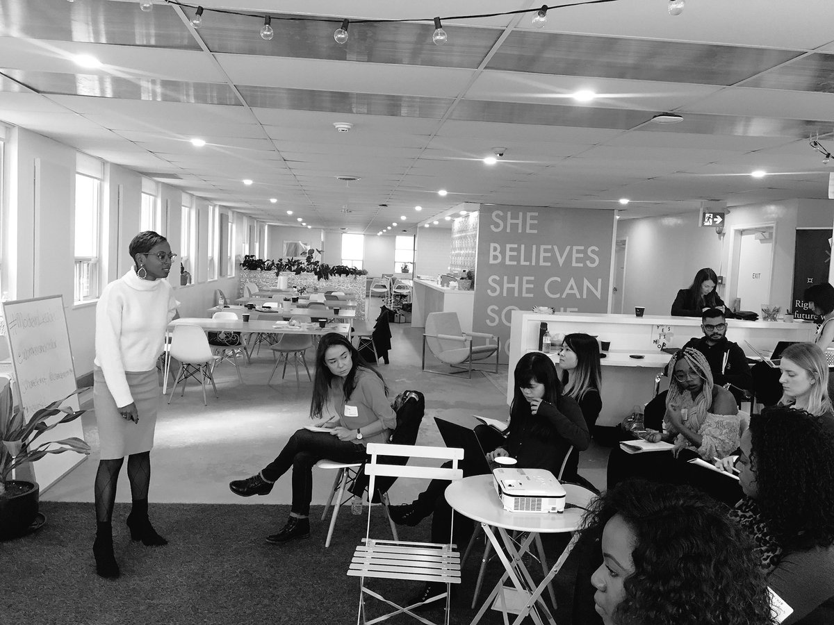 bella_velo's tweet photo. Stop thinking about it as self-promotion. You have a voice and ideas that the world needs.
@ChaneleMcF @womenandcolor
#ModernLeadersTO https://t.co/ji0pSbe5TF