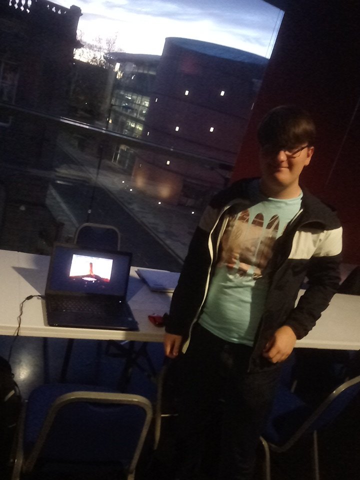 AbertayGDS's tweet photo. Can you escape "The Tower of Terror"? It's harder than it looks! #SpookJam2018 https://t.co/hWGRNbkeAF