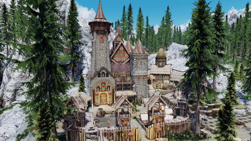 Nexus Mods on Twitter ""Build Your Noble House" for Skyrim will give