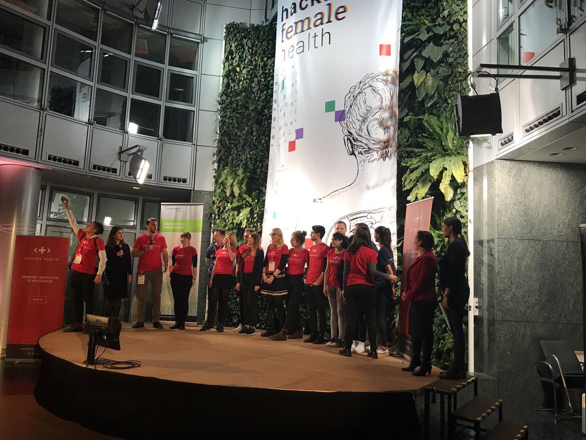 yeysus's tweet photo. It is simply wonderful to be here at the @hackinghealthDE . Thank you @pablodavidrm Lou @jotka @pfizer_de @fraunhofervc for making this possible !! @hhuiping @BCGDV #AwesomenessOnASunday https://t.co/5FW7gjKbWK