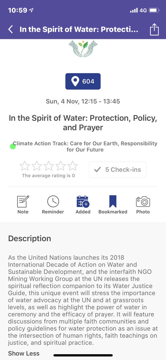 miseancara's tweet photo. .@miseancara CEO @HeydiFoster @InterfaithWorld in #Toronto. In the Spirit of Water: Protection, Policy, & Prayer. Water protection warriors frm grassroots 2 the @UN-Debbra Grill, Nicholas Anton of @GOARCHatUN @meerakar, Gentle Bear & Charles Ian McNeill. #MissionaryApproach #SDGs https://t.co/IgFxEmePyO