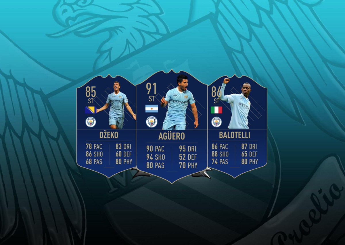 FUTBIBLE_1's tweet photo. MANCHESTER CITY PREMIER LEAGUE CHAMPIONS 2011/2012
🇦🇷️Sergio Aguero 23⚽
🇧🇦️Edin Džeko 14⚽
🇮🇹Mario Balotelli 13⚽
based on their best card in #FUT12
#ManchesterCity #MANCITY #FIFA #FIFA19 #FUT #FUT19 #FUT12 #FIFA12 #PremierLeague https://t.co/N8P63ICpwt