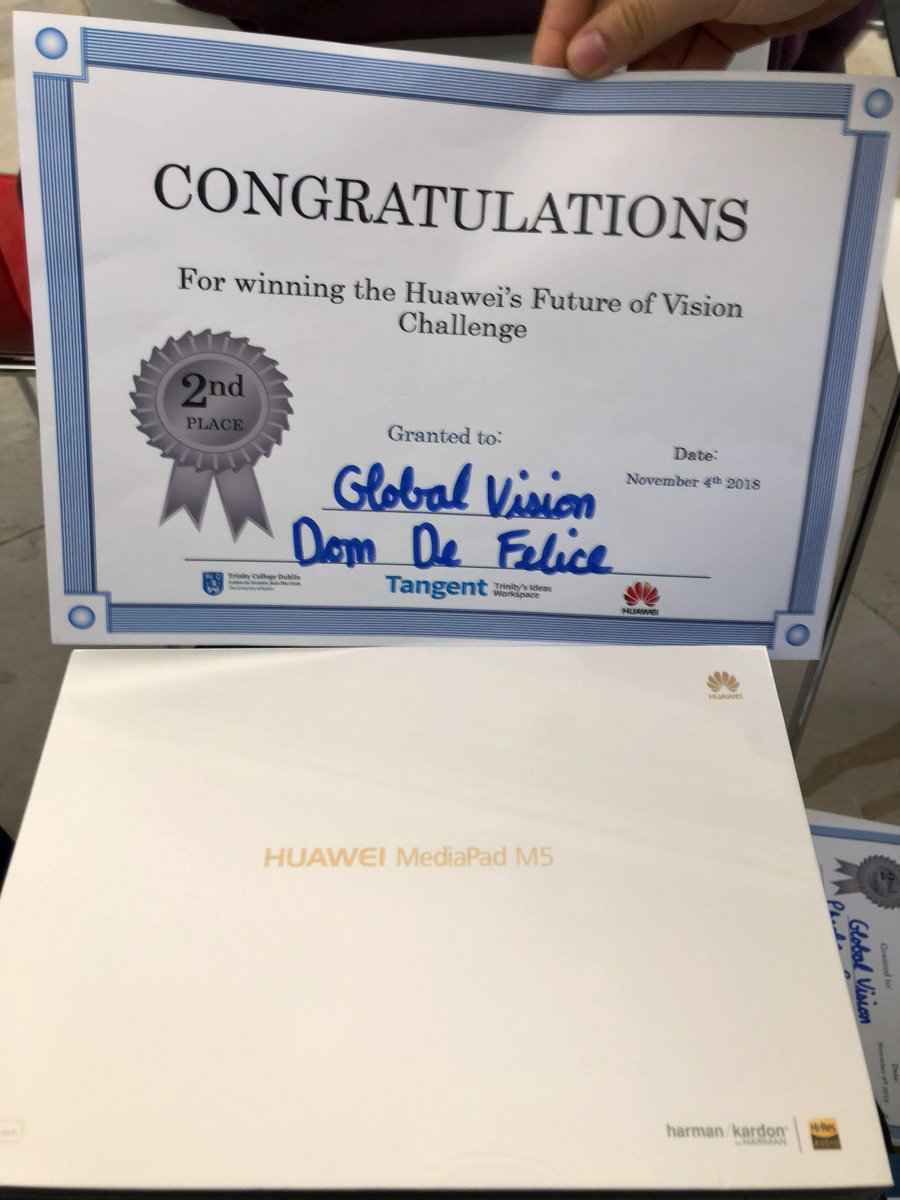 What’s better than winning a computer vision hackathon? Winning 2 in a row, of course! I’m really grateful for this opportunity. Thanks to <a href="/HuaweiEU/">Huawei EU</a> for organizing the event! #HuaweiFOV <a href="/VieBeee/">Pheobe Sun</a> @DeejayRingis @VarounsVlogs <a href="/Huawei/">Huawei</a>