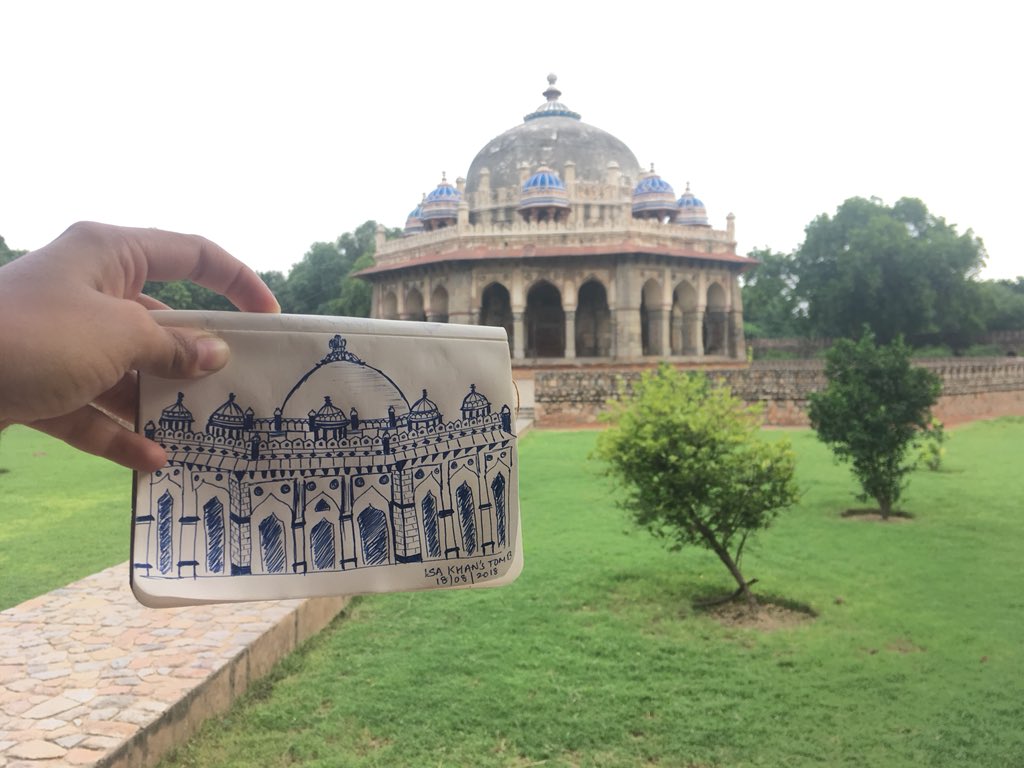 My favourite: Isa Khan’s Tomb