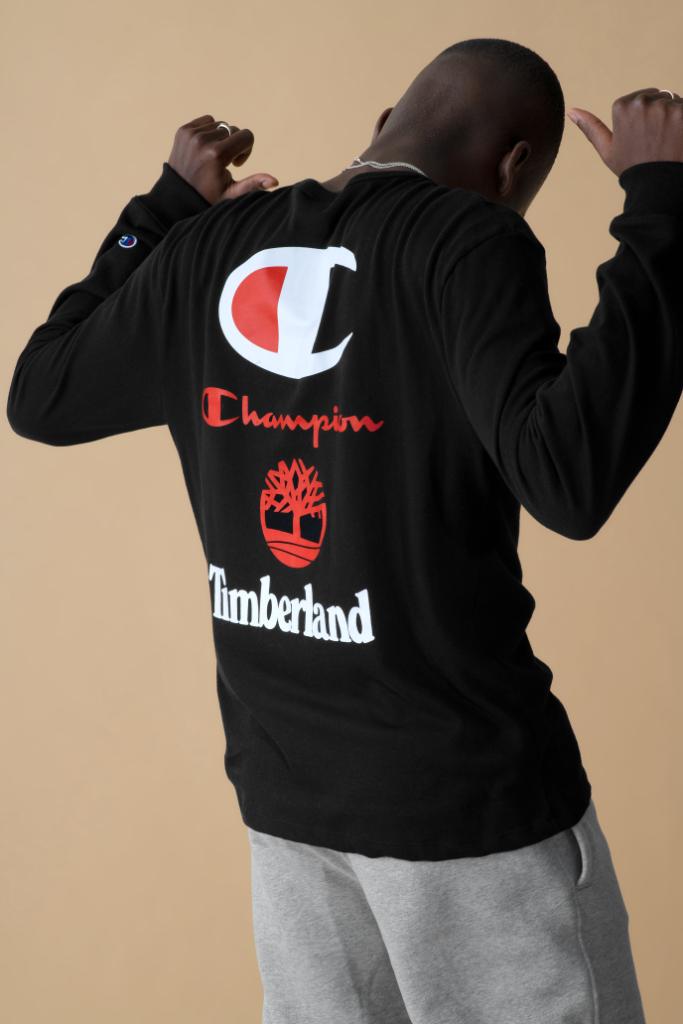 champion timberland collab