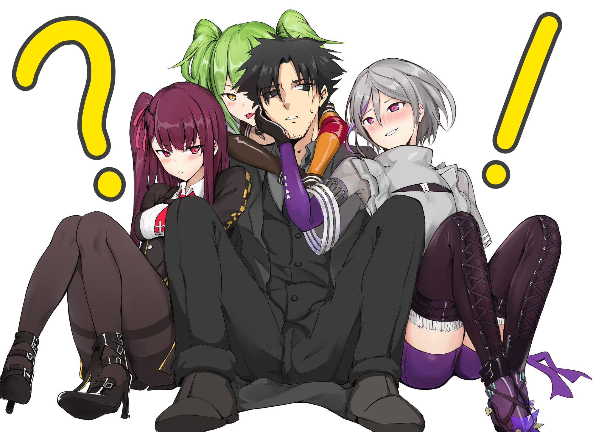 Protagonists Assemble! : r/grandorder