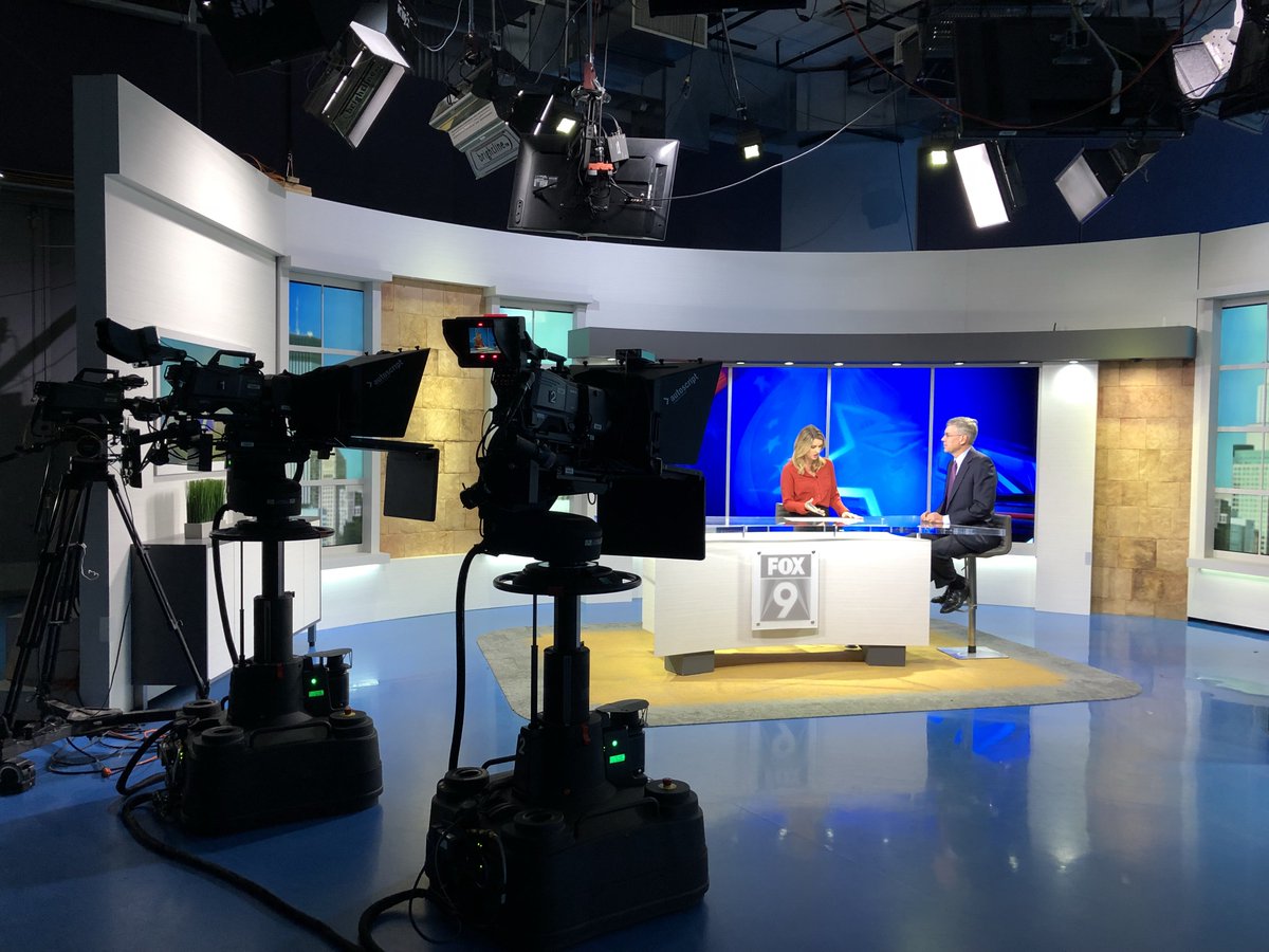 Joined <a href="/FOX9/">FOX 9</a>’s <a href="/LeahBenoFox9/">Leah Beno</a> this morning to talk about my campaign for Congress.